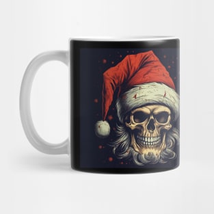 skeleton santa Mug